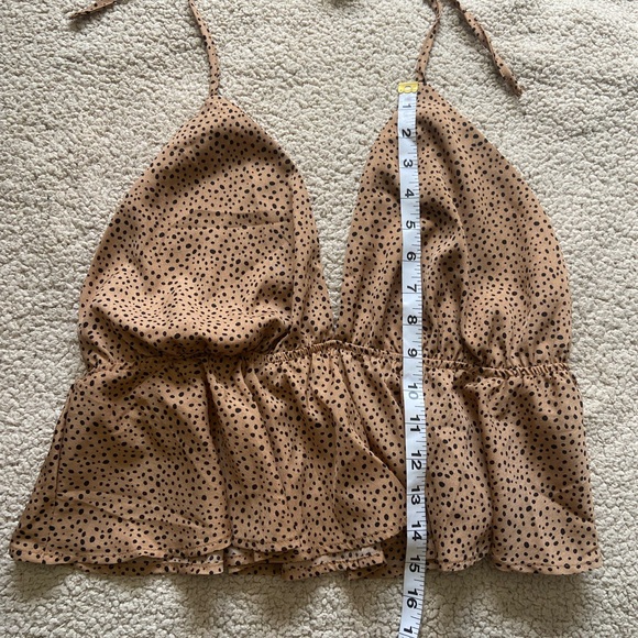 🌸 SHEIN 🌸 light brown crop top - Picture 4 of 4